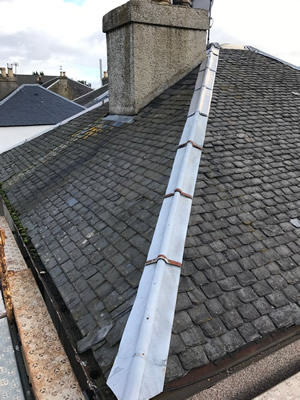 Gordon burns roofing glasgow new roof from spanish slate